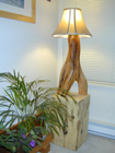 driftwood fir lamp