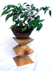 Brancuşi inspired plant stand