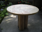 puzzle patio table