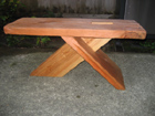douglas fir side table